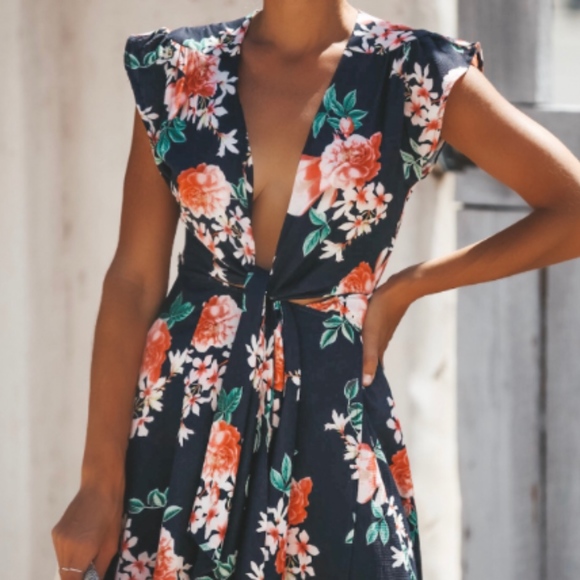 Summer Floral Dress - Picture 2 of 5